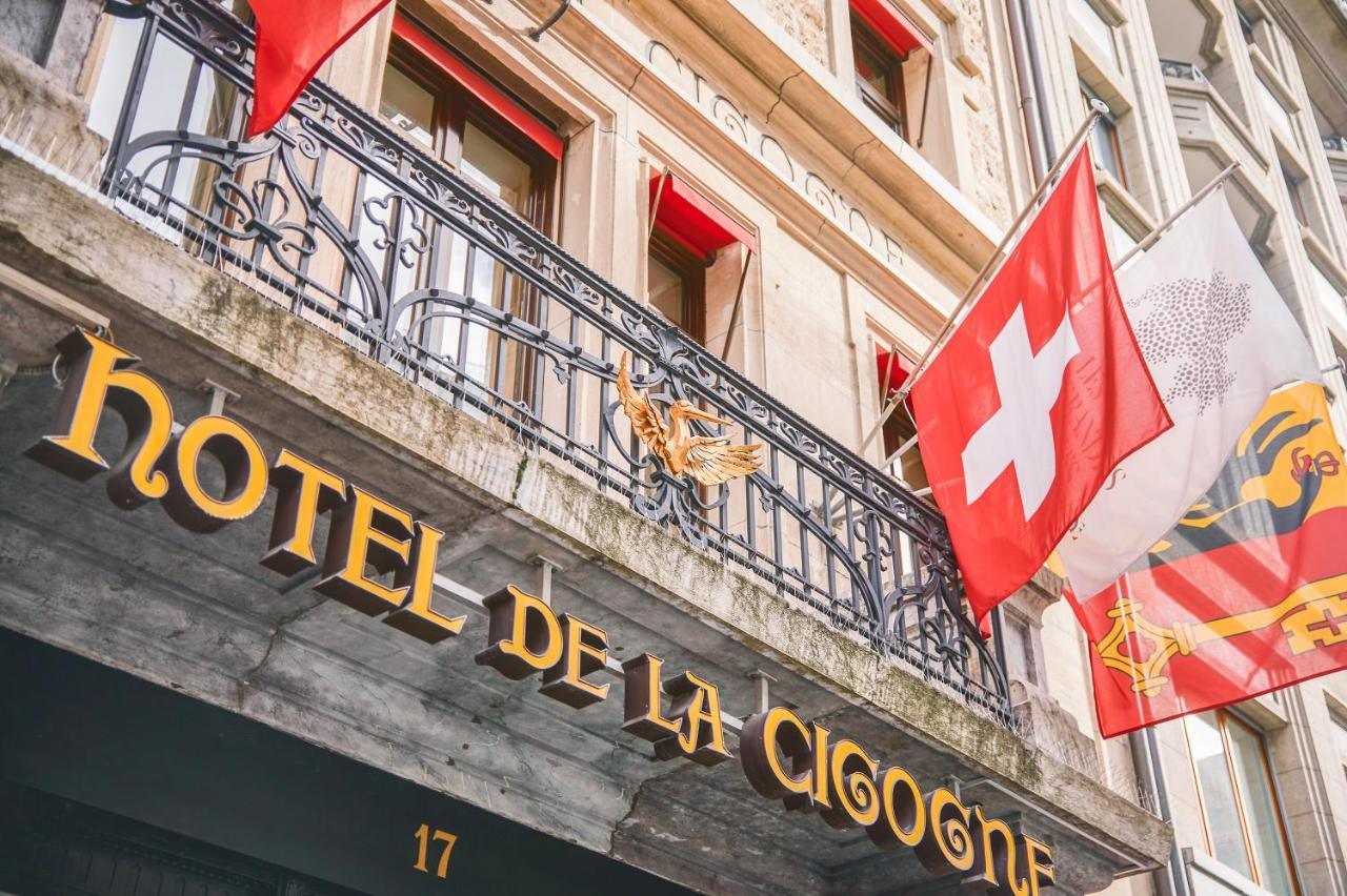 Hotel De La Cigogne Cenevre Dış mekan fotoğraf