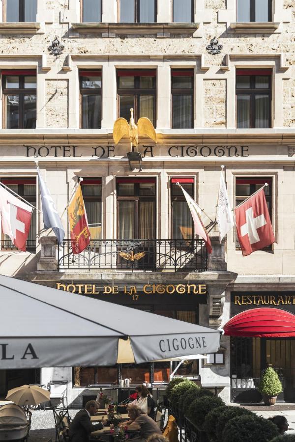 Hotel De La Cigogne Cenevre Dış mekan fotoğraf
